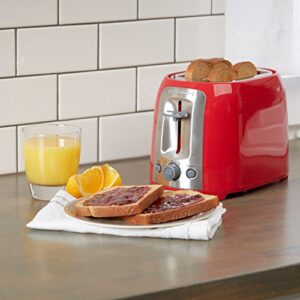 BLACK+DECKER 2-Slice Toaster, Red, TR1278RM