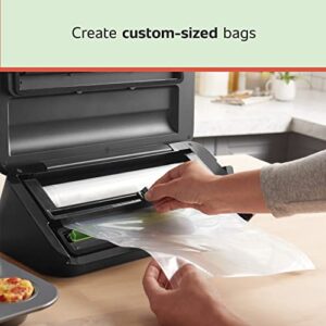 FoodSaver Vacuum Sealer Bags for Extra Large Items, Rolls for Custom Fit Airtight Food Storage and Sous Vide, 11" x 16' (Pack of 2)