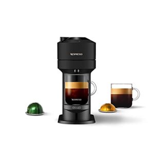 nespresso vertuo next coffee and espresso machine by de'longhi, limited edition, 5 cups, matte black