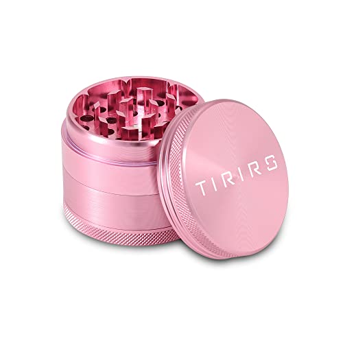 TIRIRS Aluminium Grinder 2 Inch Pink.
