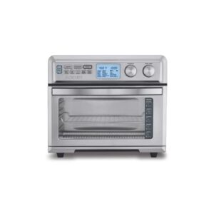 cuisinart toa-95 digital airfryer toaster oven, premium 1800-watt oven with digital display and controls – extra-large capacity, intuitive programming and adjustable temperature, stainless steel