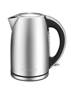 cuisinart jk-17p1 cordless-electric-kettle, 1.7-liter, stainless steel