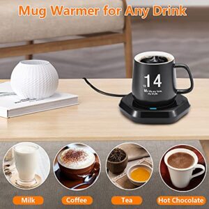 Coffee Mug Warmer, Smart Coffee Cup Warmer with Pressure-Induced Auto On/Off, Coffee Accessories for Home Office Desk