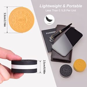 Herb Grinder, 2.2 Inch Stronger Grip Biscuits Shape Design - Single