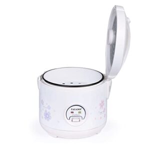 TAYAMA Automatic Rice Cooker & Food Steamer 10 Cup, White (TRC-10RS)