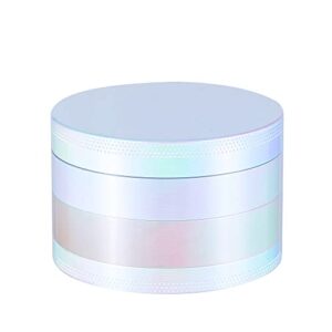 HeezeeBeezee Spice Grinder 2.5 inch (White Rainbow)