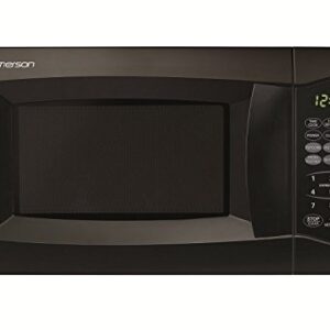 Emerson 0.7 CU. FT. 700 Watt, Touch Control, Black Microwave Oven, MW7302B