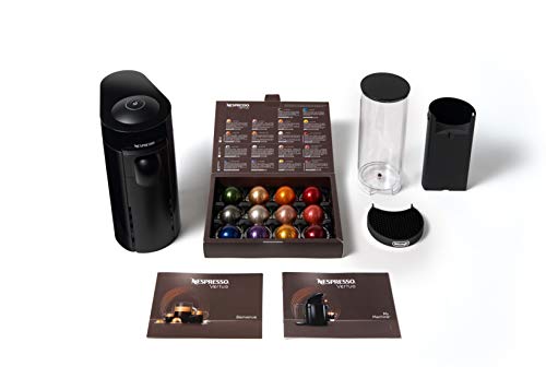 Nespresso Vertuo Plus Coffee and Espresso Machine by De'Longhi,8 oz, Ink Black