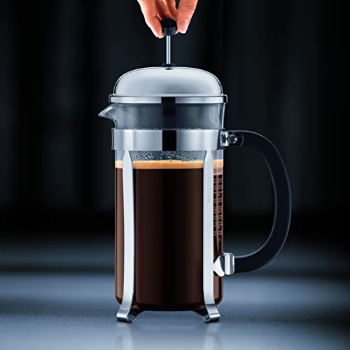 Bodum Java French Press Coffee Maker, 34 Ounce, 1 Liter, (8 Cup), Black