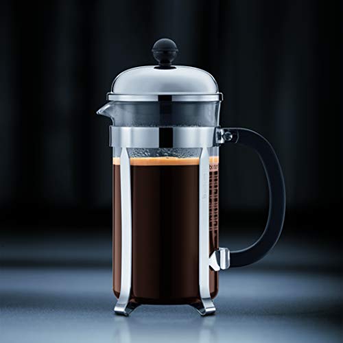 Bodum Java French Press Coffee Maker, 34 Ounce, 1 Liter, (8 Cup), Black