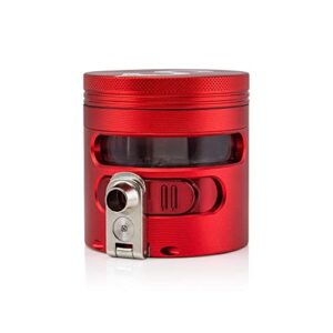 Tectonic9 MANUAL Grinder AUTOMATIC Dispenser Large 2.5" Aluminum Alloy