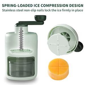 Choxila Shaved Ice Machine Crushed Ice Maker - Snow Cone Machine Ice Crusher Machine for Home with Free Ice Cube Trays