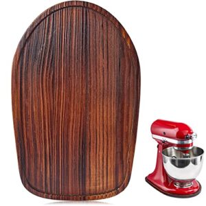 mixer slider mat for kitchen aid bowl lift 4.5-5 qt stand mixer wood sliding tray for stand mixer, kitchen appliance slider easy to move, mover sliding caddy kitchenaid mixer accessories, kitchen worktops protection, great kitchen gift