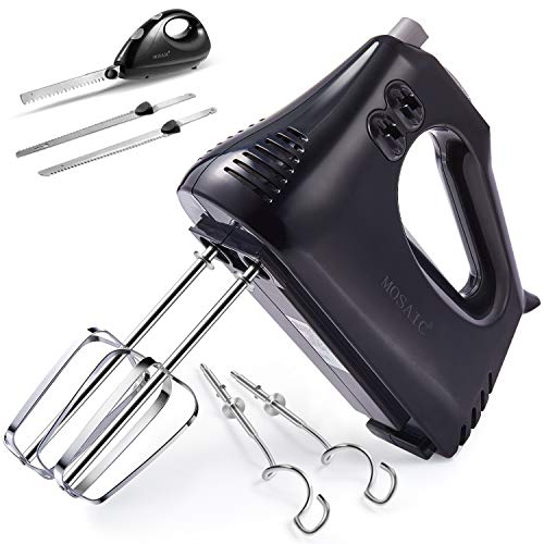 Electric Hand Mixer and Carving Knife Set