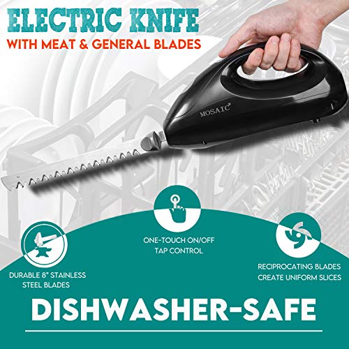 Electric Hand Mixer and Carving Knife Set