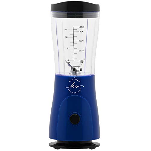 Kitchen Selectives Cobalt Blue 14-Ounce Mini Blender