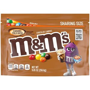 m&m's caramel cold brew stand up pouch 9.05