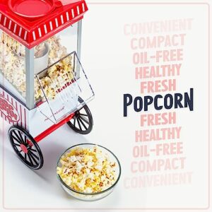 Nostalgia Popcorn Maker Machine - Professional Tabletop 4 Oz Kettle