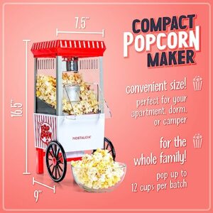 Nostalgia Popcorn Maker Machine - Professional Tabletop 4 Oz Kettle