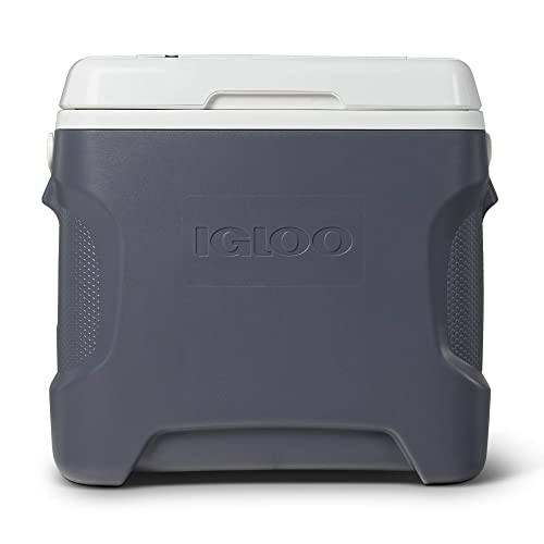 Igloo Thermoelectric Iceless 28-40 Qt Electric Plug-in 12V Coolers, 28 Qt Hot/Cold Grey