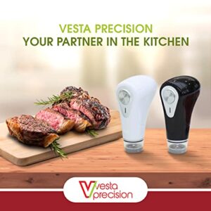 Vacuum Sealer by Vesta Precision - Handheld Vac 'n Seal | Extends Food Freshness | Fast and Powerful Vacuum | Compact Design | Long Battery Life | Works with valved Vacuum Bags, Bottles, and Canisters