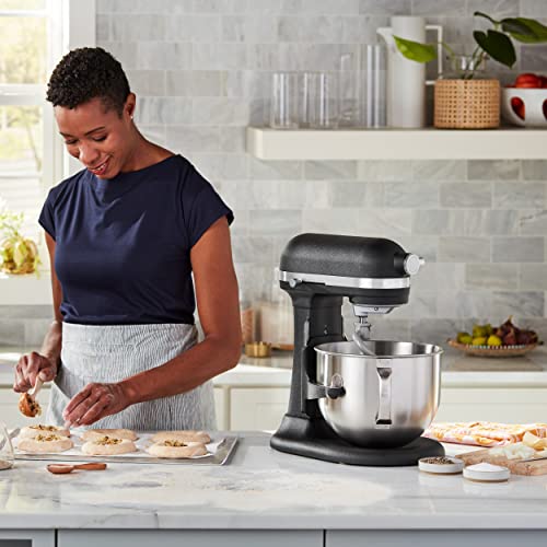 KitchenAid NEW 7 Quart Bowl Lift Stand Mixer with Double Flex Edge Beater KSM70SK, Cast Iron