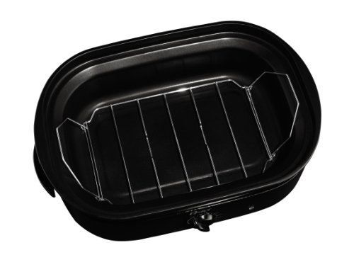 Oster Roaster Oven with Self-Basting Lid, 18 Quart, Black (CKSTRS18-BSB-W)