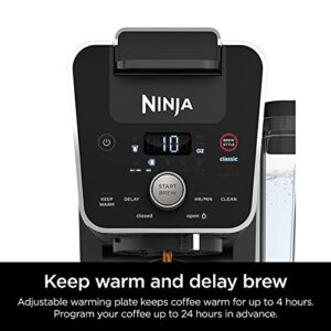 Ninja DualBrew 12-Cup Drip, Single-Serve for Coffee Pods, Black (Renewed) (3 Brew Styles)