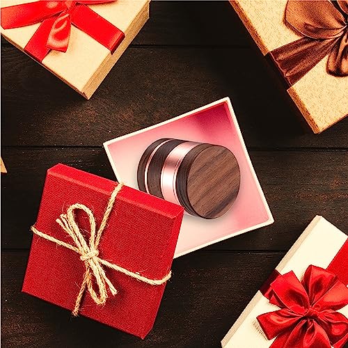 RUKIOO Wooden Spice Grinder 2.5" Rose Gold