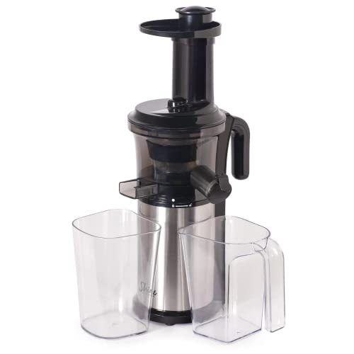 Shine Kitchen Co SJV-107-A Cold Press Slow Masticating Juicer, Stainless Steel