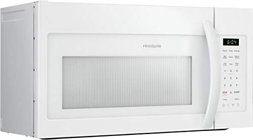 Frigidaire FFMV1846VW 30" White Over the Range Microwave with 1.8 cu. ft. Capacity, 1000 Cooking Watts, Child Lock and 300 CFM in White