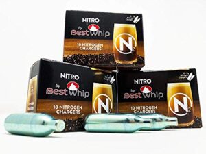 nitrogen chargers – n2 cartridges nitro by best whip cartridges – coffee cold brew nitro – non-threaded nitrogen chargers – 2 gram chargers