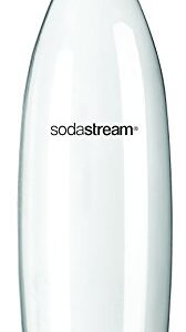 SodaStream 1L Slim Metal Carbonating Bottle, Single