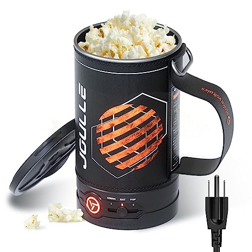 Stoke Voltaics Electric Kettle for Fast Boiling Hot Water Coffee Tea, Portable for Travel, Food Cooking possible at Campsite Hotel and Home, Popcorn Maker Function turns Camping with Joys