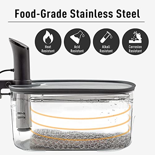 Sous Vide Weights，Stainless Steel Sinker Weights, Food Grade Sous Vide Mesh, Keeping Food Submerged, Evenly Cook Food Sous Vide Cooking Accessory Perfect for Safe Cooking