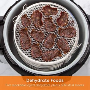 SICHEER Dehydrator Rack Stainless Steel Stand Accessories Compatible with Ninja Foodi Pressure Cooker and Air Fryer 6.5 and 8 Qt, Compatible with Instant Pot Duo Crisp 8 Qt