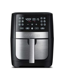 gourmia air fryer black (8 quart)