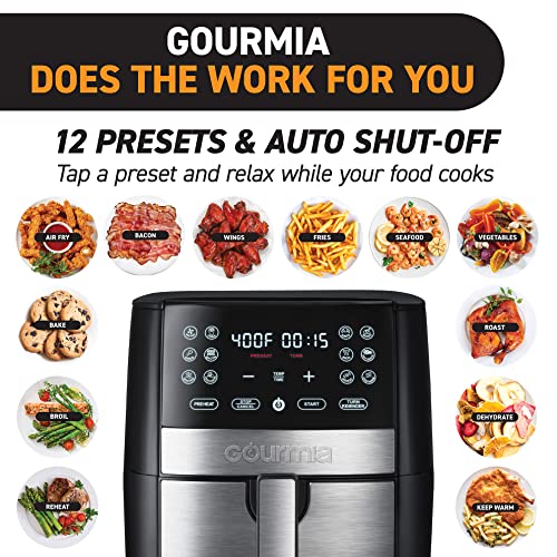 Gourmia Air Fryer Black (8 Quart)