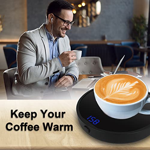 Candle Warmer, Mug Warmer for Desk, Coffee Mug Warmer, Coffee Cup Warmer with Auto Shut Off