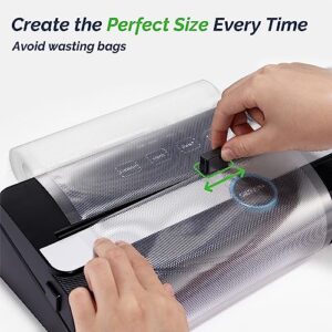 GERYON Vacuum Sealer Bags, 2 Pack 8x30ft Vacuum Sealer Roll Food Sealer Bags for All Vacuum Sealer Machine,BPA free,heavy duty