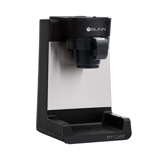 BUNN MCU My Cafe Single Cup Multi Use Coffee Brewer (Black/SST)