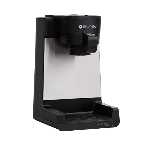 BUNN MCU My Cafe Single Cup Multi Use Coffee Brewer (Black/SST)