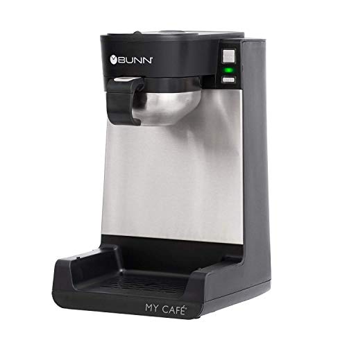 BUNN MCU My Cafe Single Cup Multi Use Coffee Brewer (Black/SST)