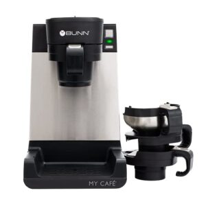 BUNN MCU My Cafe Single Cup Multi Use Coffee Brewer (Black/SST)