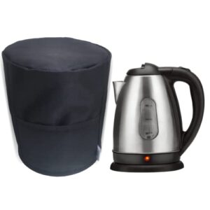 khoobrez glass electric kettle waterproof, dustproof and washable cover ek-mbc(black)