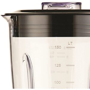 Brentwood JB-220PR Plastic Jar 12-Speed + Pulse Blender, Purple