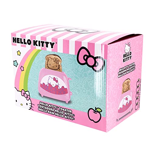 Uncanny Brands Hello Kitty Two-Slice Toaster- Toasts Your Favorite Kitty On Your Toast