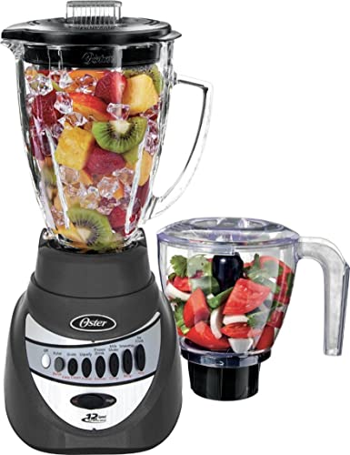 Oster® Precise Blend 700 Blender Plus Food Chopper - Gunmetal BLSTTA-GFP