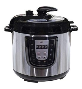 spt epc-14d 6-quart digital stainless steel electric pressure cooker