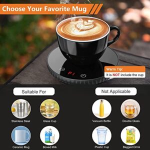 TADPOLE Coffee Mug Warmer, tadpole Mug Warmer for 2-Temp Setting, Electric Candle Cup Warmer with 8H Auto Shut Off, Coffee Warmer for Desk Home Office, Beverage Warmer for Coffee,Milk,Tea(No Cup)